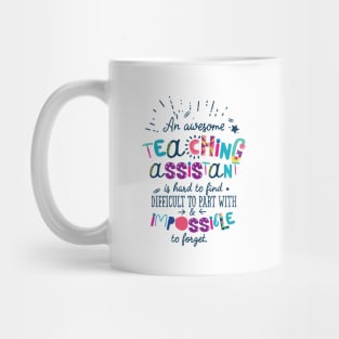 An Awesome Teaching Assistant Gift Idea - Impossible to forget Mug